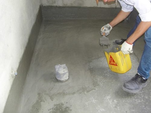 Chống Thấm Bằng Sơn Xi Măng Polyme
