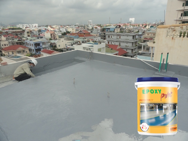 Chống thấm bằng sơn chống thấm gốc nước