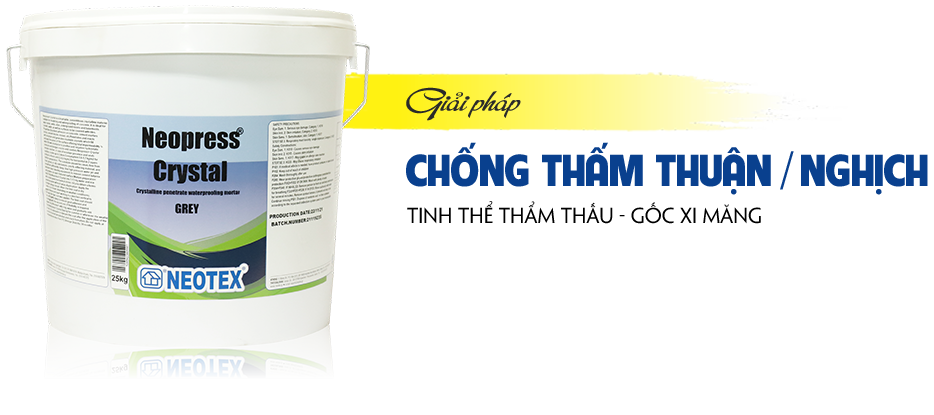 Sơn chống thấm Neopress Crystal